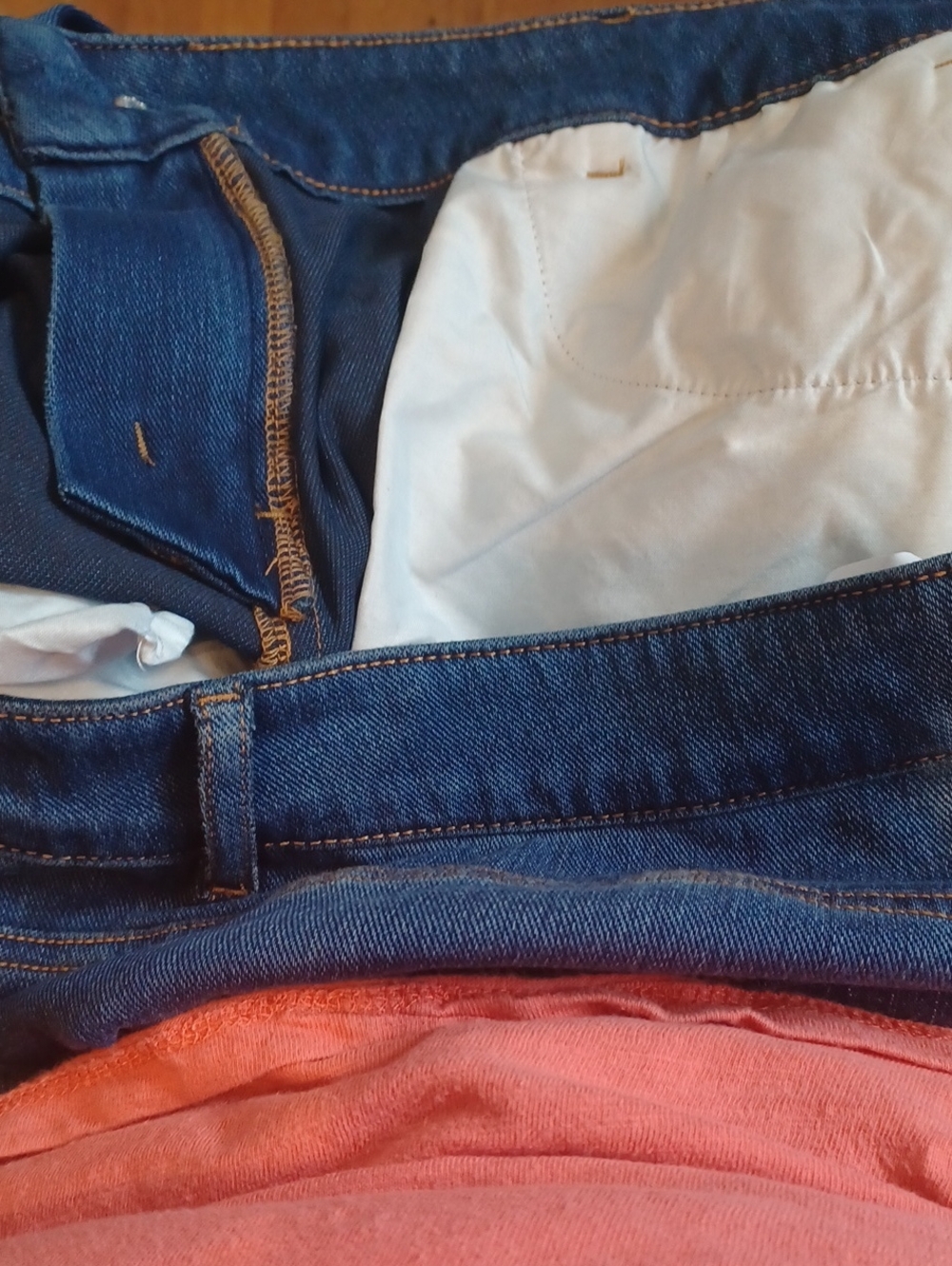 Halara Flex Denim Flare Sz.XL. Soft 4 Way Stretch. W.35".R.10".L.33". NWT! - Picture 10 of 11